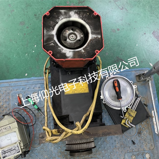 發(fā)那科伺服主軸電機(jī)維修A06B-1446-B103伺服電機(jī)電流過高故障維修