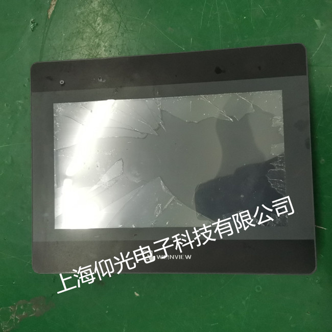 威綸觸摸屏維修常見故障 MT8070iH觸摸失靈 無顯示修理 當(dāng)天好