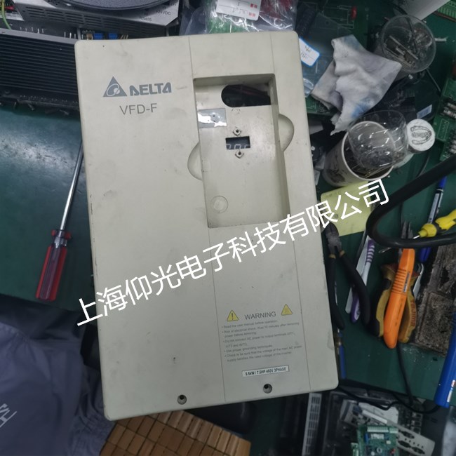 上海臺達(dá)VFD-A變頻器開機(jī)就顯示stop維修電話