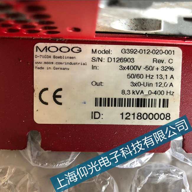 moog穆格伺服放大器電源問(wèn)題維修