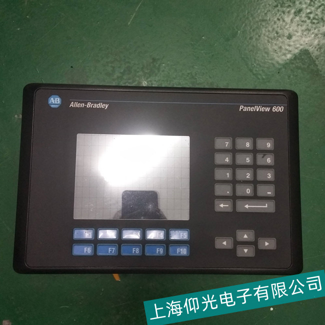 深圳AB 2711P-B6C1D觸摸屏通電黑屏維修