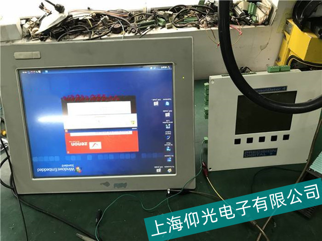惠州市基恩士觸摸屏花屏故障維修案例分析