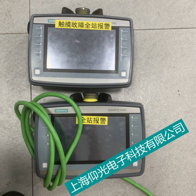 西門子觸摸屏維修KTP700F 6AV2 125-2GB23-0AX0黑白屏維修