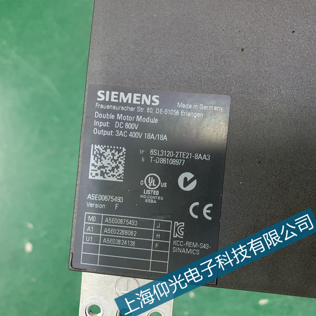 江蘇西門子6SN1162伺服F30006報(bào)警專業(yè)維修