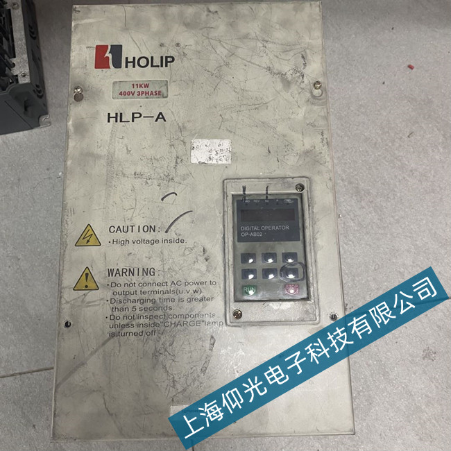 海利普變頻器HOLIP-A恒速中過流報警Err01檢查維修