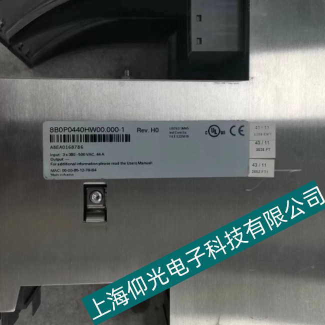 貝加萊伺服電源8B0P0440HW00.000-1燈不亮故障快速維修