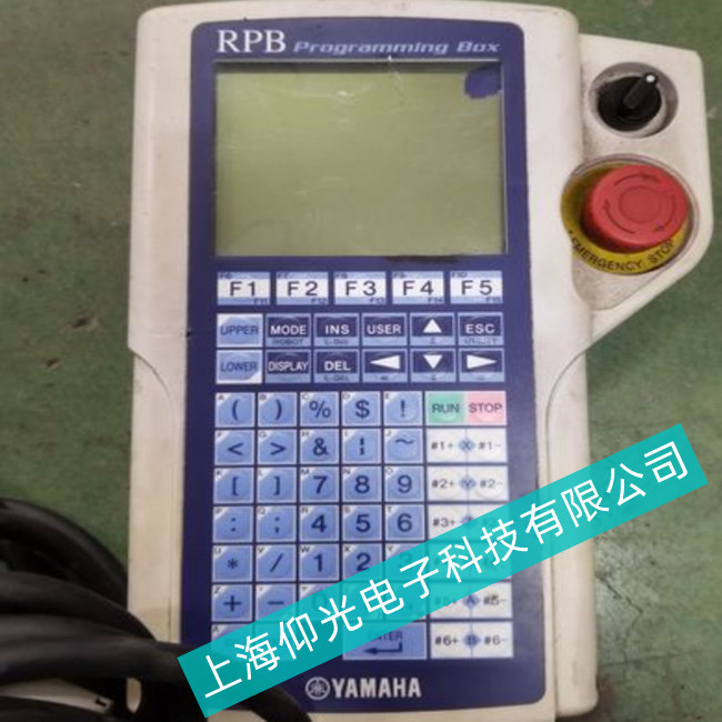 雅馬哈機器人示教器RPB系列出現(xiàn)不能通訊故障狀態(tài)及排查方法