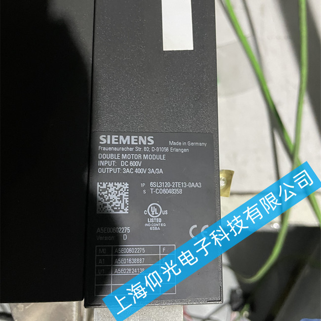 西門子伺服驅(qū)動器維修6SL3120-2TE13-0AA3報警F30004維修