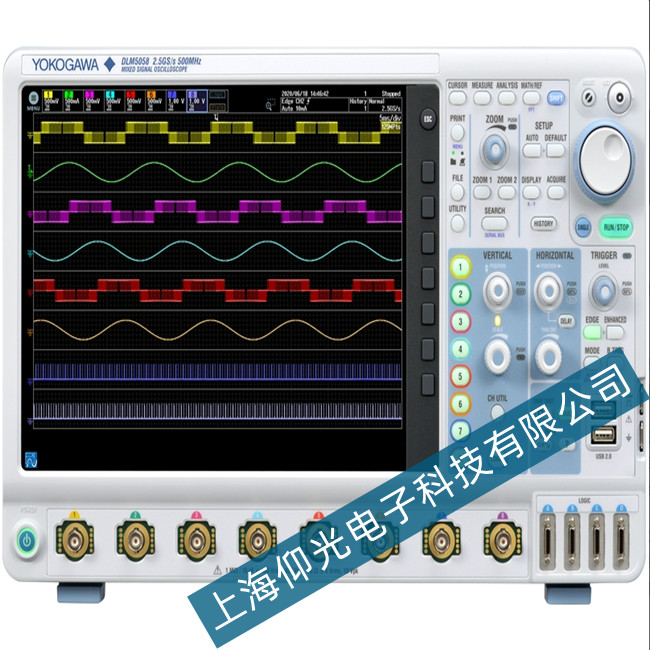 橫河DLM5034示波器屏幕顯示不出來(lái)故障維修