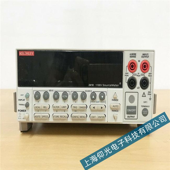 吉時(shí)利數(shù)字源表2410不開(kāi)機(jī)故障檢修案例