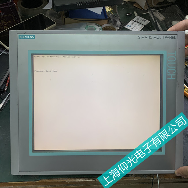 德州西門子觸摸屏6AV2124-1GC01-0AX0花屏或白屏故障維修案例分享