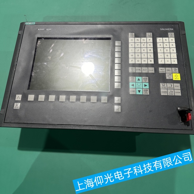 杭州西門子數(shù)控系統(tǒng)SINUMERIK 810D出現(xiàn)顯示但無輸出故障維修當天修好
