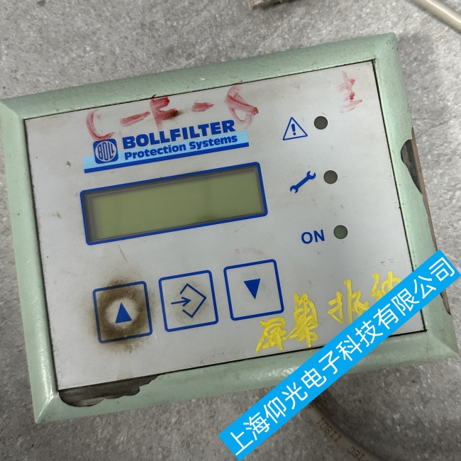 上海BOLLFILTER波爾控制器BK2200面板無顯示故障維修當(dāng)天修好