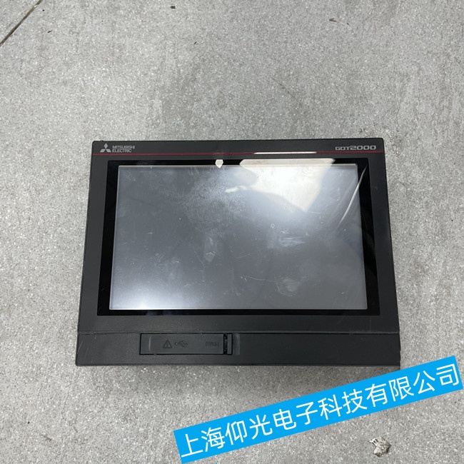 惠州三菱觸摸屏A985GOT-TBD-V有背光無字符故障維修售后部